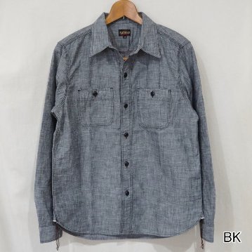 FN-SCK-010L CHAMBRAY WORK SHIRTS FNSCK010L FLATHEAD フラットヘッドワークシャツ フラットヘッドシャツの画像