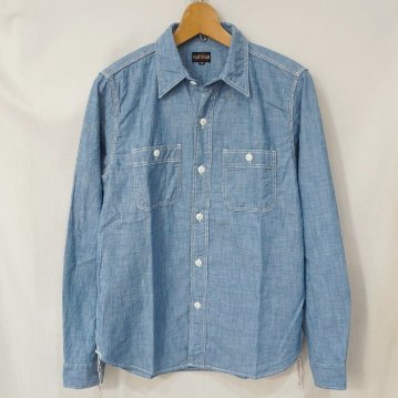 FN-SCK-010L CHAMBRAY WORK SHIRTS FNSCK010L FLATHEAD フラットヘッドワークシャツ フラットヘッドシャツの画像