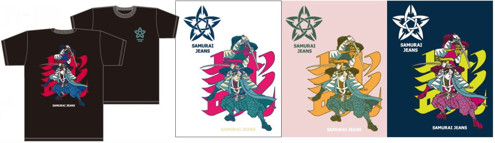 SJST21-102-サムライジーンズ半袖Ｔシャツ21-102-SJST21102-SAMURAIJEANS-サムライジーンズTシャツの画像