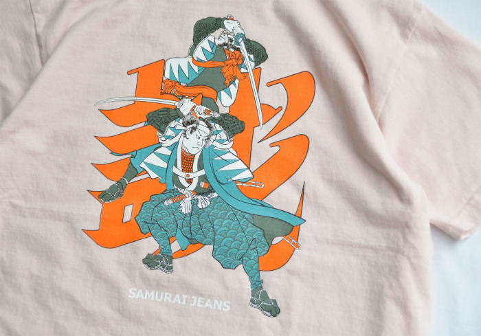 SJST21-102-サムライジーンズ半袖Ｔシャツ21-102-SJST21102-SAMURAIJEANS-サムライジーンズTシャツの画像