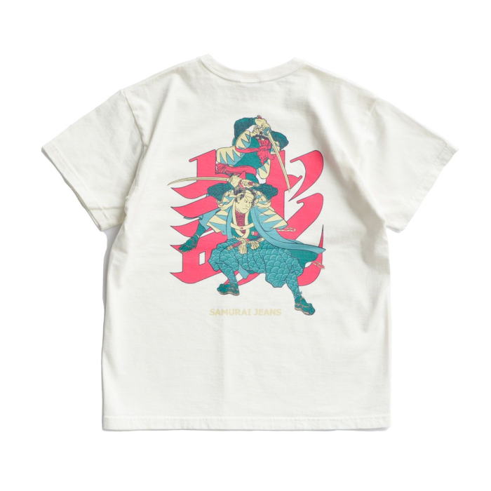 SJST21-102-サムライジーンズ半袖Ｔシャツ21-102-SJST21102-SAMURAIJEANS-サムライジーンズTシャツの画像