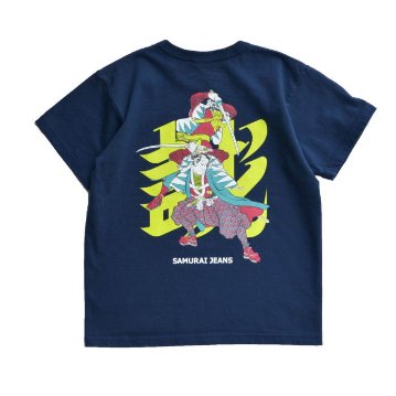 SJST21-102-サムライジーンズ半袖Ｔシャツ21-102-SJST21102-SAMURAIJEANS-サムライジーンズTシャツの画像