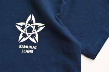 SJST21-102-サムライジーンズ半袖Ｔシャツ21-102-SJST21102-SAMURAIJEANS-サムライジーンズTシャツの画像