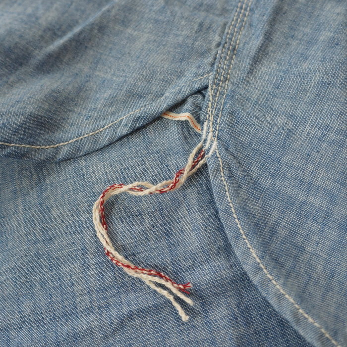 FN-SCK-010S CHAMBRAY WORK S/S SHIRTS FNSCK010S FLATHEAD フラットヘッドワークシャツ フラットヘッドシャツの画像