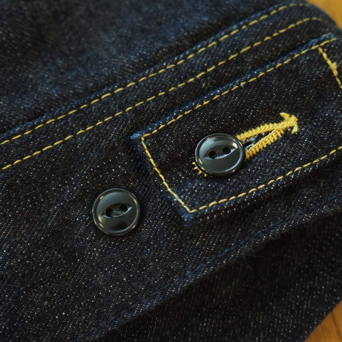 FN-OJ-D102 14.5ozジンバブエコットンデニムブランケットジャケット FNOJD102 FLATHEAD フラットヘッド DENIMJACKET デニムジャケット Gジャン ジージャンの画像
