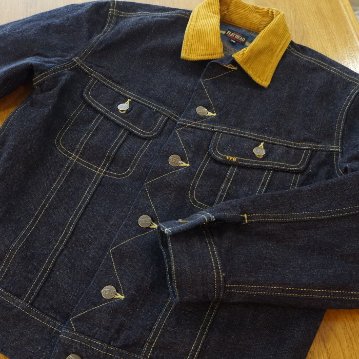 FN-OJ-D102 14.5ozジンバブエコットンデニムブランケットジャケット FNOJD102 FLATHEAD フラットヘッド DENIMJACKET デニムジャケット Gジャン ジージャンの画像