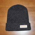 NC-09-チャコール-FHニットキャップ09-NC09-FLATHEAD-フラットヘッドニットキャップの画像
