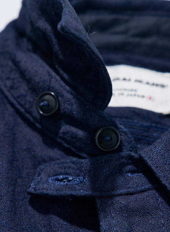 SSS25-01 ID 蛇柄ジャカードワークシャツ SSS2501 SAMURAIJEANS サムライジーンズシャツ 長袖シャツの画像
