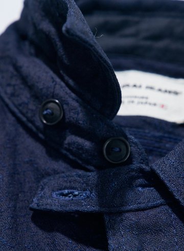 SSS25-01 ID 蛇柄ジャカードワークシャツ SSS2501 SAMURAIJEANS サムライジーンズシャツ 長袖シャツの画像
