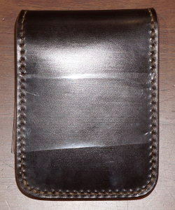 BD-CS-C-DBxNT-ブライドルレザー仕様CS-C-BDCSC-黒羽（CROW：クロウ)カードケース・クロウカードケースの画像