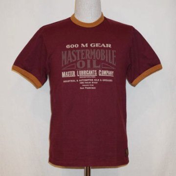 6902-バーガンディーゴールド-MASTER OIL-DELUXEWARE-デラックスウエアＴシャツの画像
