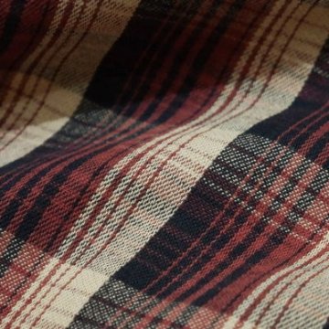 MVS-02-RD-DELUXE CHECK-MVS02-DELUXEWARE-デラックスウエアシャツ-チェックシャツ-シャツ長袖の画像