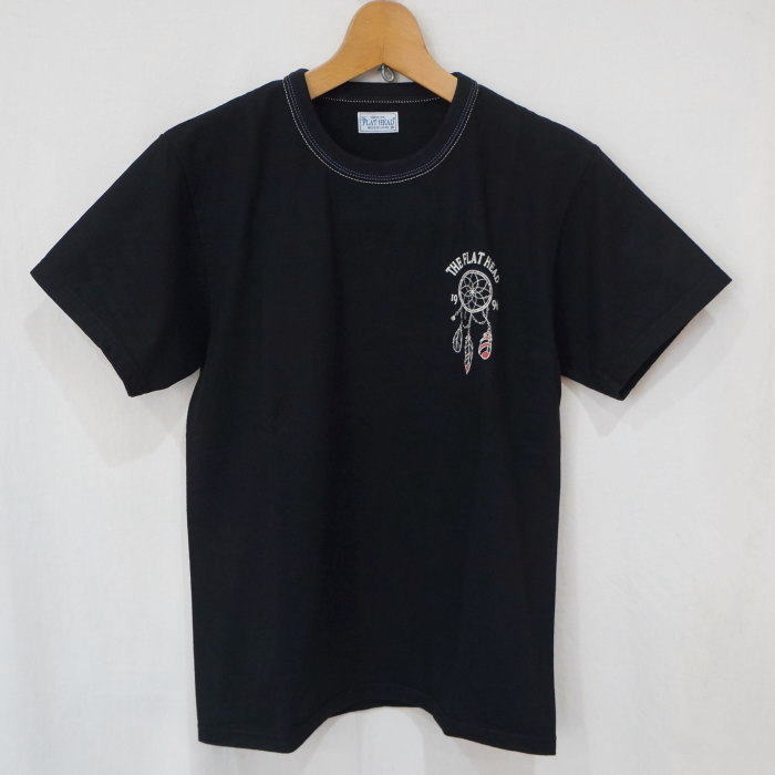 FN-THC-048 BK フラットヘッドTシャツ048 FNTHC048 FLATHEAD フラットヘッドTシャツ THC系 THCの画像