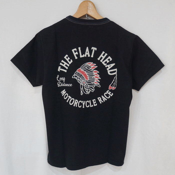 FN-THC-048 BK フラットヘッドTシャツ048 FNTHC048 FLATHEAD フラットヘッドTシャツ THC系 THCの画像