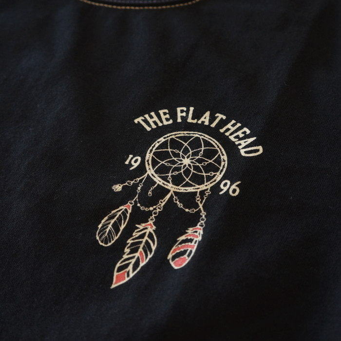 FN-THC-048 BK フラットヘッドTシャツ048 FNTHC048 FLATHEAD フラットヘッドTシャツ THC系 THCの画像