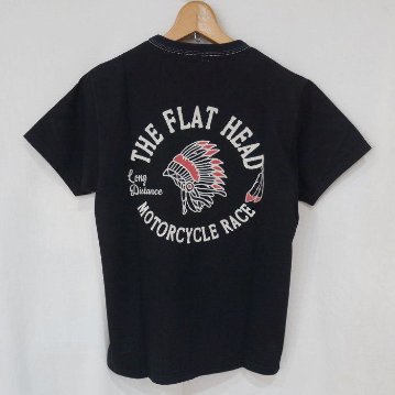 FN-THC-048 BK フラットヘッドTシャツ048 FNTHC048 FLATHEAD フラットヘッドTシャツ THC系 THCの画像