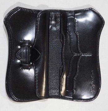FN-WLF1-3SH-BKxBRxBKxBK-コードバンロングウォレットFNWLF13SH-FNWLF13SH-FLATHEAD-フラットヘッドの画像