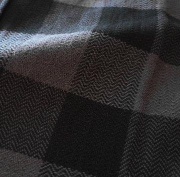 FN-SNW-101L-GRYxBK-ブロックチェックネルウエスタンシャツ101L-FNSNW101L-FLATHEAD-フラットヘッドシャツ-BLOCK CHECK NEL SHIRTの画像