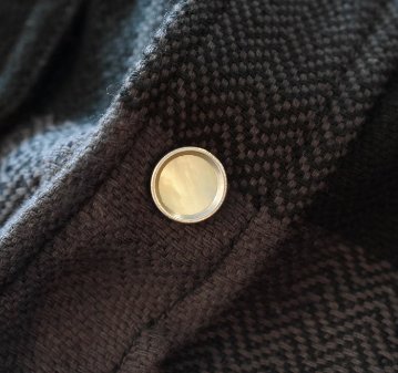 FN-SNW-101L-GRYxBK-ブロックチェックネルウエスタンシャツ101L-FNSNW101L-FLATHEAD-フラットヘッドシャツ-BLOCK CHECK NEL SHIRTの画像