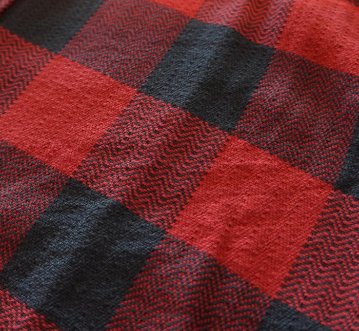 FN-SNW-101L-RDxLBK-ブロックチェックネルウエスタンシャツ101L-FNSNW101L-FLATHEAD-フラットヘッドシャツ-BLOCK CHECK NEL SHIRT-ワークシャツの画像