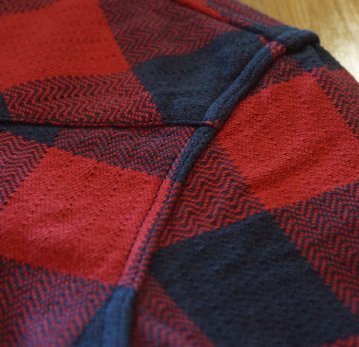 FN-SNW-101L-RDxLBK-ブロックチェックネルウエスタンシャツ101L-FNSNW101L-FLATHEAD-フラットヘッドシャツ-BLOCK CHECK NEL SHIRT-ワークシャツの画像