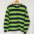 FN-THBL-001-BKxGRN-ボーダーTシャツ長袖-FNTHBL001-FLATHEAD-フラットヘッドTシャツ-長袖-ロンＴの画像