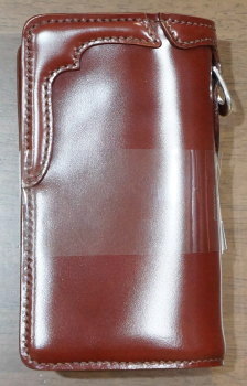 FN-WMN1-3SH-BRxBRxBRxYE-手縫いコードバンウォレットFNWMN13SH(旧品番FH-WS013)-FNWMN13SH-FHWS013-FLATHEAD-フラットヘッドの画像