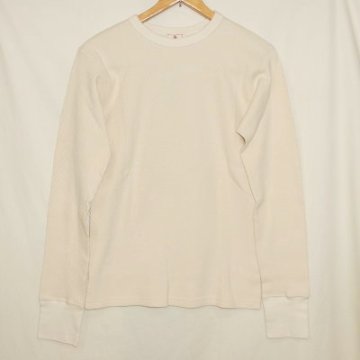SJLTW18-SLM-IV-サムライジーンズ無地クルーネックサーマル18-SLM-SJLTW18SLM-SAMURAIJEANS-サムライジーンズサーマルロンＴの画像