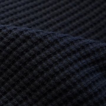 SJLTW-SLM-ブラック-サムライジーンズ無地サーマル-SJLTWSLM-SAMURAIJEANS-サムライジーンズサーマルロンＴの画像