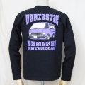 SMLT19-101-BK-サムライ自動車倶楽部長袖Tシャツ19-101-SMLT19101-SAMURAIJEANS-サムライジーンズロンＴ-サムライ自動車倶楽部ロングスリーブＴシャツの画像