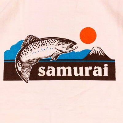 SUT20-101-サムライ魚釣倶楽部半袖Tシャツ20-101-SUT20101-SAMURAIJEANS-サムライジーンズTシャツ-サムライ魚釣倶楽部Tシャツの画像