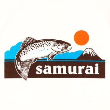 SUT20-101-サムライ魚釣倶楽部半袖Tシャツ20-101-SUT20101-SAMURAIJEANS-サムライジーンズTシャツ-サムライ魚釣倶楽部Tシャツの画像