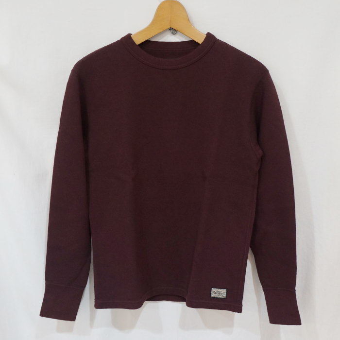 A.H.THERMAL.C(USED)-DPUR-サイズ35-A.H.THERMAL.Cの中古品-DELUXEWARE-DALEE'S(ダリーズ)-デラックスウエアサーマルＴシャツの画像