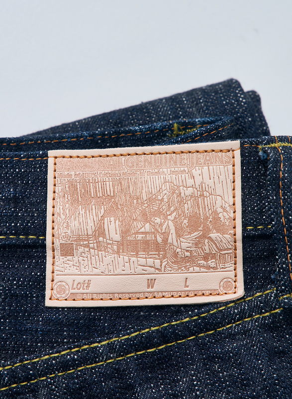S3000XX17OZ-SDS 17ozスラブ村雨モデル S3000XX17OZSDS SAMURAIJEANS サムライジーンズデニムジーンズの画像
