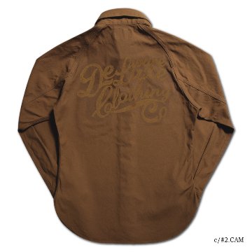7640-SP20 20THアニバーサリーCORN MILLSデニムシャツ 7640SP20 DELUXEWARE デラックスウエアデニムシャツ シャツ長袖【送料無料】【smtb-tk】【楽ギフ_包装の画像