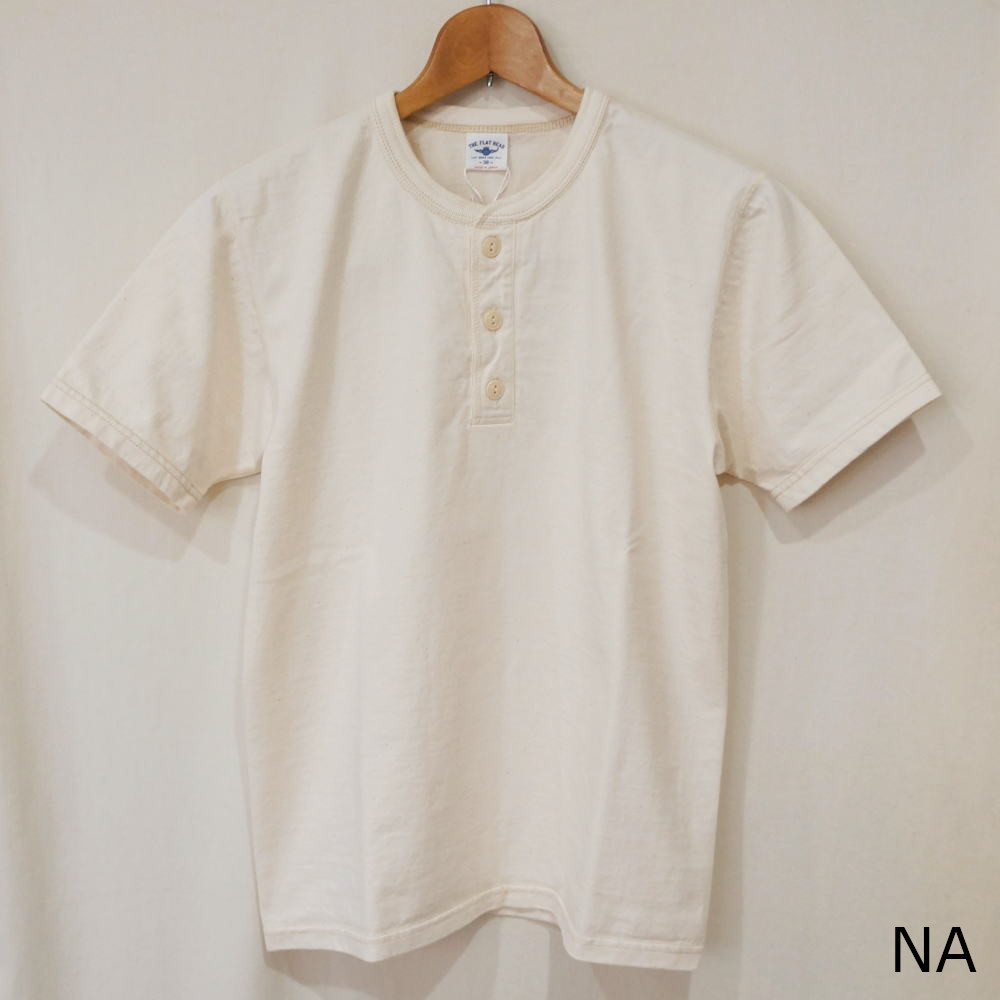FN-TSH-003 ヘンリーネックTシャツ003 FNTSH003 FLATHEAD フラットヘッドTシャツ FLATHEAD フラットヘッドヘンリーネックTシャツの画像