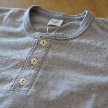 FN-TSH-003 ヘンリーネックTシャツ003 FNTSH003 FLATHEAD フラットヘッドTシャツ FLATHEAD フラットヘッドヘンリーネックTシャツの画像