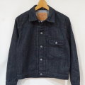 FN-OJ-DB001 BK ブラックデニムジャケット FNOJDB001 FLATHEAD フラットヘッド DENIMJACKET デニムジャケット Gジャン ジージャンの画像