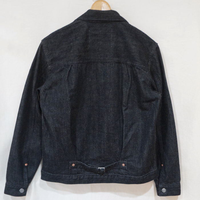 FN-OJ-DB001 BK ブラックデニムジャケット FNOJDB001 FLATHEAD フラットヘッド DENIMJACKET デニムジャケット Gジャン ジージャンの画像