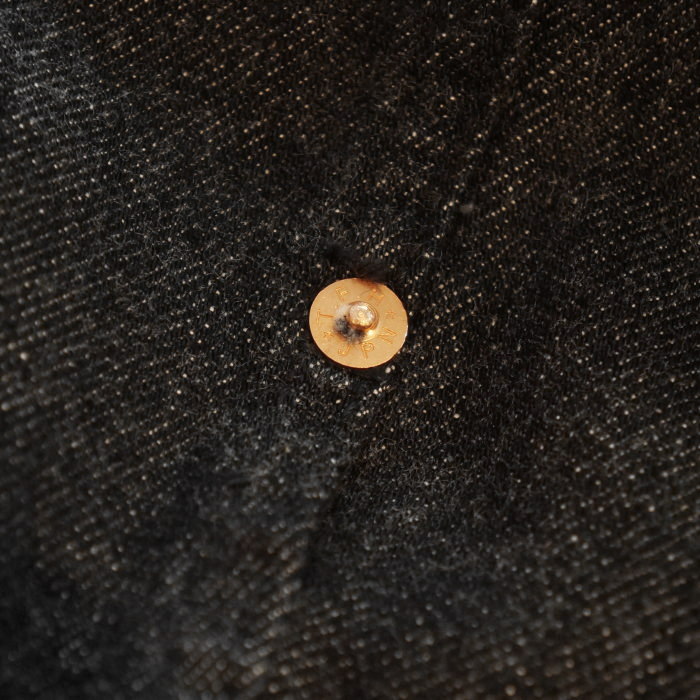 FN-OJ-DB001 BK ブラックデニムジャケット FNOJDB001 FLATHEAD フラットヘッド DENIMJACKET デニムジャケット Gジャン ジージャンの画像