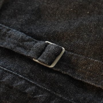 FN-OJ-DB001 BK ブラックデニムジャケット FNOJDB001 FLATHEAD フラットヘッド DENIMJACKET デニムジャケット Gジャン ジージャンの画像