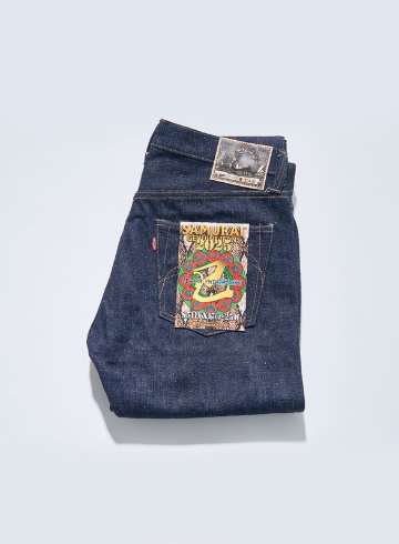 S511VX17OZ-25M サムライ17oz巳年モデル S511VX17OZ25M SAMURAIJEANS サムライジーンズデニムジーンズの画像