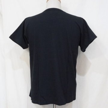 SJ2PST-CREW-BK-無地クルーネック2パックTシャツ-SJ2PSTCREW-SAMURAIJEANS-サムライジーンズTシャツ-無地Tシャツの画像