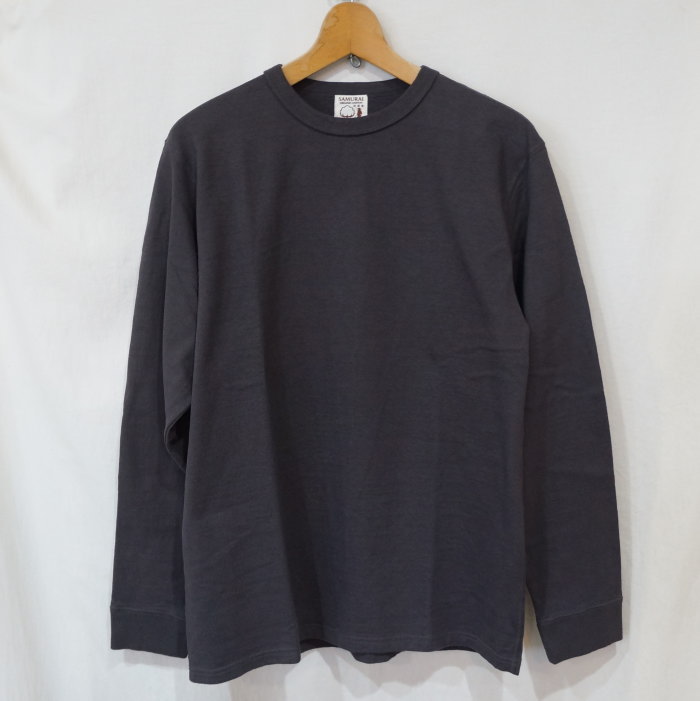 SJSLT-SC01 BK サムライジーンズ零天竺ロングスリーブTシャツ SJSLTSC01 SAMURAIJEANS サムライジーンズロングスリーブTシャツ サムライジーンズ長袖Tシャツの画像