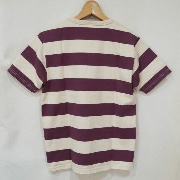 FN-THB-002 IVxPUR ボーダーTシャツ FNTHB002 FLATHEAD フラットヘッドTシャツの画像