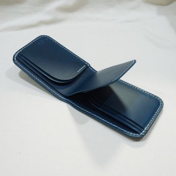 CS-C-2ND-30周年記念2ND別注CSタイプカードケース-CSC2ND-黒羽（CROW：クロウ)-ハーフウォレット（ショートウォレット：二つ折り財布)の画像