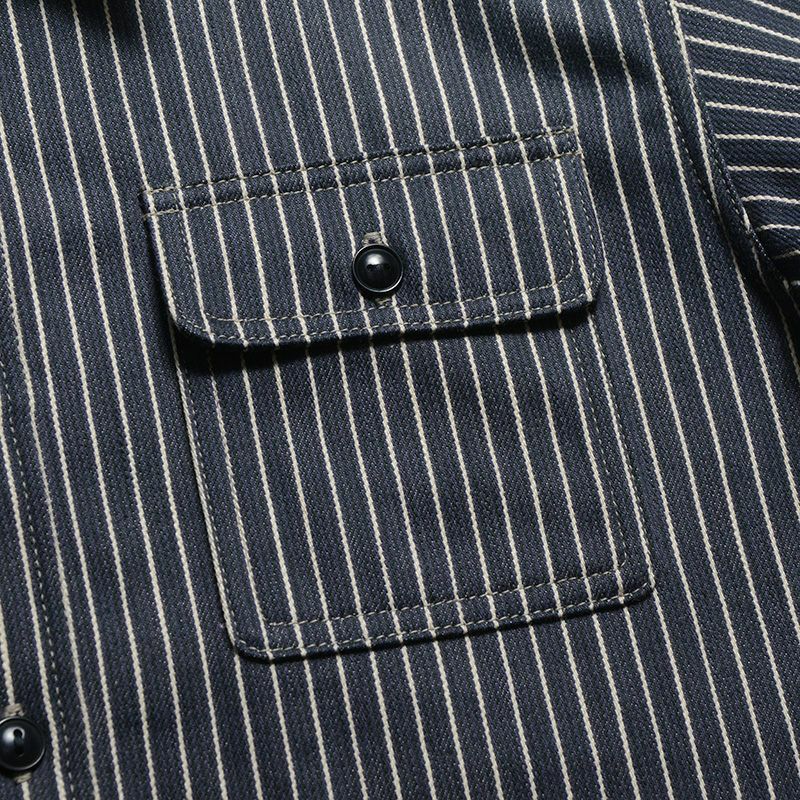 HV-01S HICKORY SHORT SLEEVE HV01S DELUXEWARE デラックスウエア半袖シャツ シャツ半袖の画像
