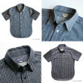 HV-01S HICKORY SHORT SLEEVE HV01S DELUXEWARE デラックスウエア半袖シャツ シャツ半袖の画像