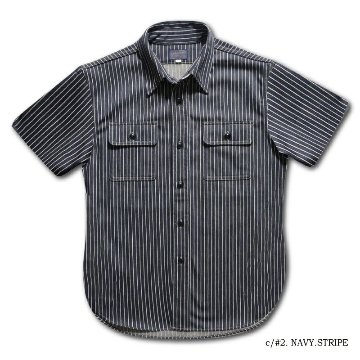 HV-01S HICKORY SHORT SLEEVE HV01S DELUXEWARE デラックスウエア半袖シャツ シャツ半袖の画像