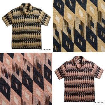 AL-19S 50s ARGYLE AL19S DELUXEWARE デラックスウエア半袖 デラックスウエアシャツ アロハシャツの画像